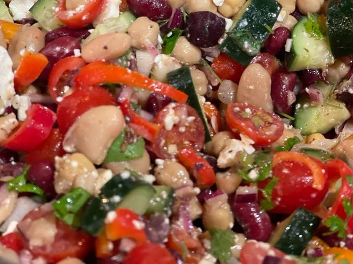 Mediterranean Bean Salad